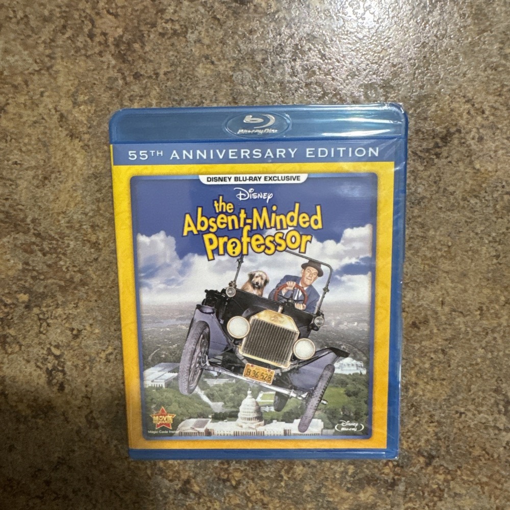 The Absent-Minded Professor Blu-ray OOP Disney Movie Club Exclusive SEALED